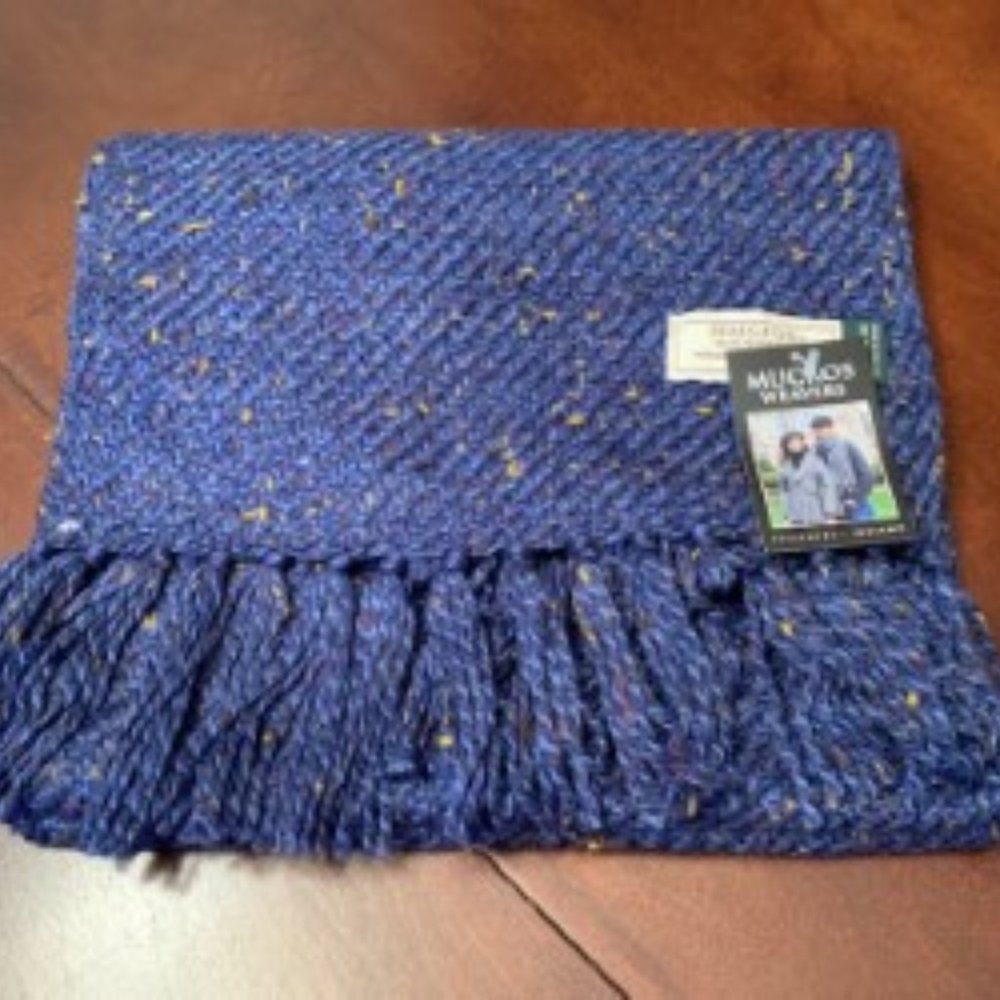 MADE IN IRELAND - ARAN SCARF NWT Mucros Weavers